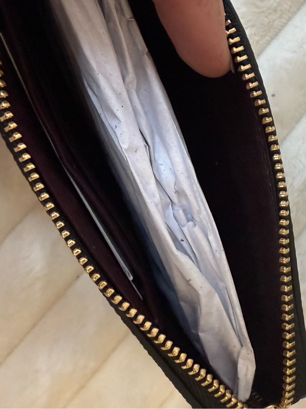 Coach Corner Zip Wristlet - Picture 6 of 11
